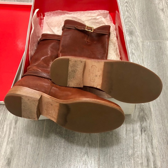 SOLD- Coach Leather Riding Boots! - Picture 3 of 7